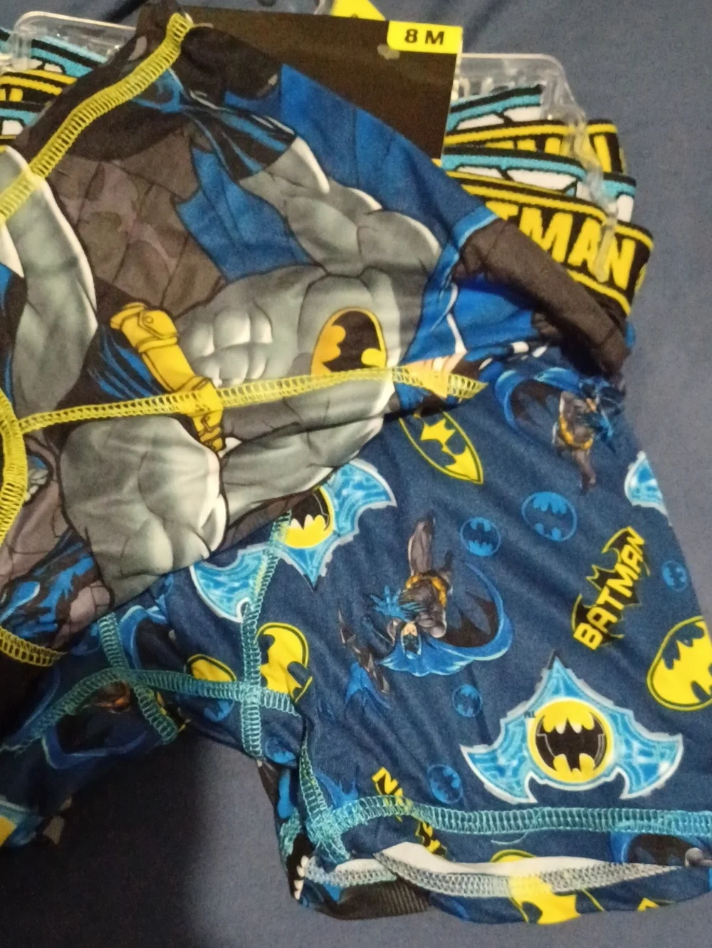 Bundle Of 11 Batman Boys Superhero Boxer Briefs Underwear Size 8